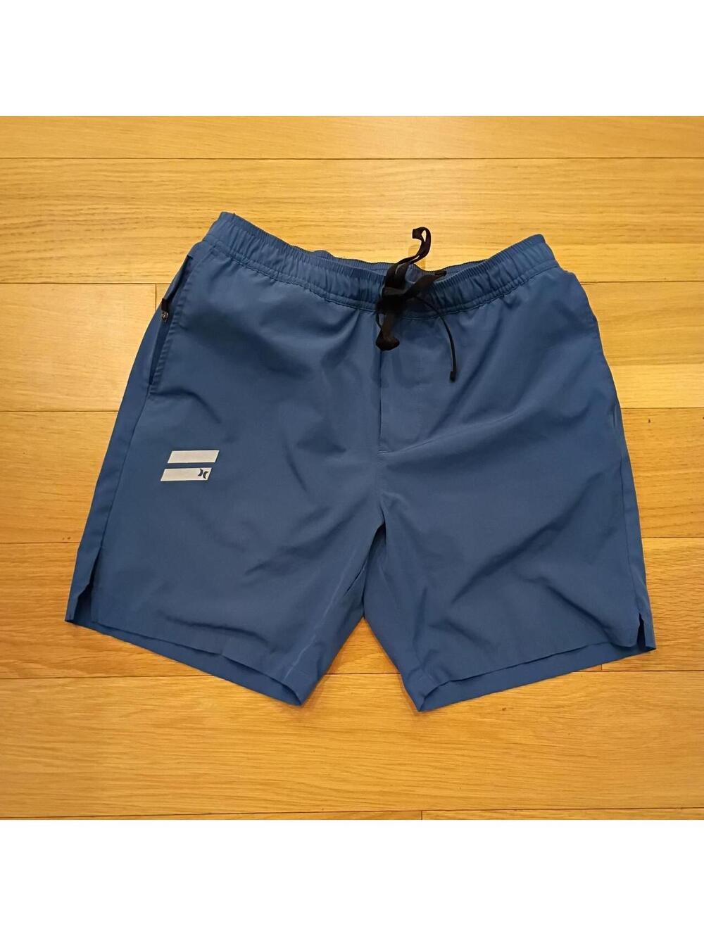 Hurley Women's Blue Swim-briefs-short